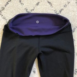Lululemon Wunder Under Crop Reversible